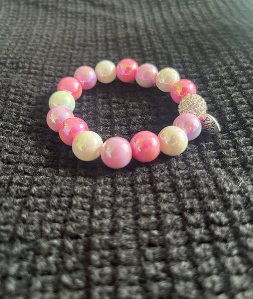 Acryl-Perlenarmband
